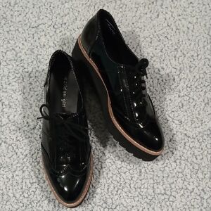 Madden Girl Black Patent Leather Women's Shoes